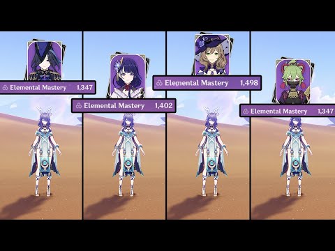 4 Variations Lauma Hyperbloom Team - Which THE BEST? // Genshin impact