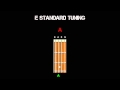 Bass Tuning - E Standard (E A D G)