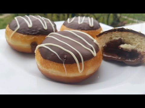 Berliner mit Nutella gefüllt ♥ P&S Backparadies