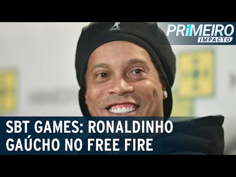 SBT Games: Ronaldinho Gaúcho se rende ao Free Fire | Primeiro Impacto (06/08/21)