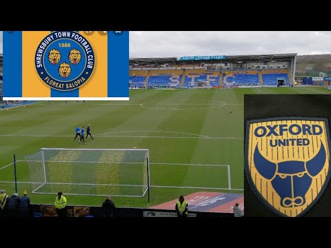 *LAST MINUTE LIMBS* Shrewsbury Town V Oxford United