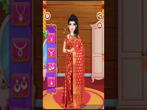Indian Wedding Bride Salon - Dress up & Makeover Video
