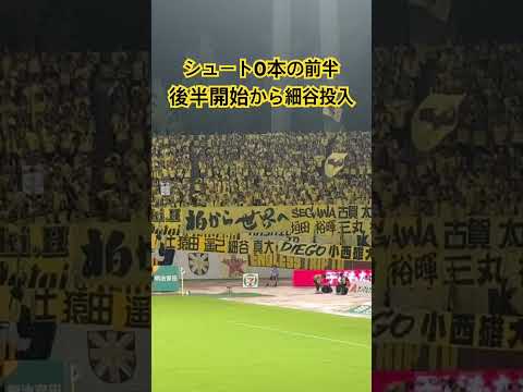 後半開始からエース細谷投入！　#岡山ビジターコレクション #柏レイソル