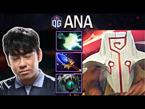 OG.ANA SMURF JUGGERNAUT WITH AGHANIMS-SILVEREDGE - DOTA 2 7.30 GAMEPLAY