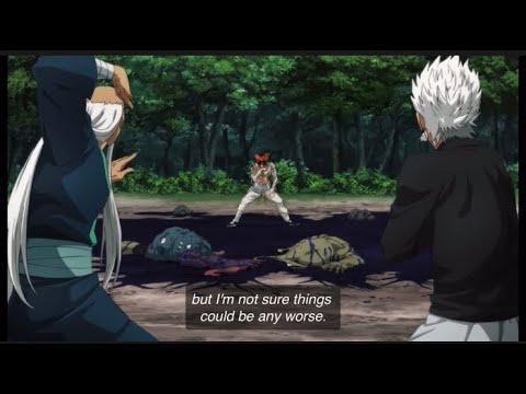 Silverfang (Bang) & Bomb vs Garou (Full fight) 60 FPS, 1080p