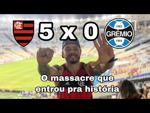 Flamengo 5 x 0 Grêmio - Estamos na final da Liberta