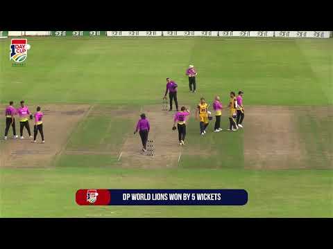 CSA One Day Cup | Gbets Rocks vs DP World Lions | Division 1