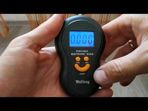 китайские весы с AliExpress на 50кг тест по весу