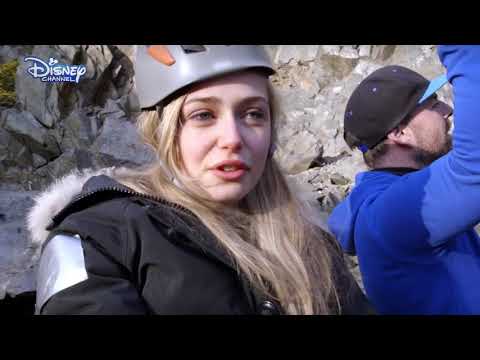 The Lodge  Behind the Scenes Rock Climbing  Official Disney Channel UK