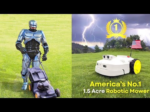 фото газонокосилка робот с rtk, gps.  bestmow titan-100 0