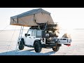 DIY JEEP BUILD Living Out Of A Jeep Wrangler Year On The Road