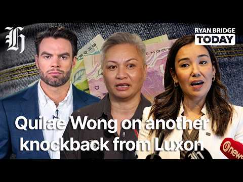 Thumbnail for 'I can't force him': Quilae Wong on another knockback from Luxon | Ryan Bridge TODAY