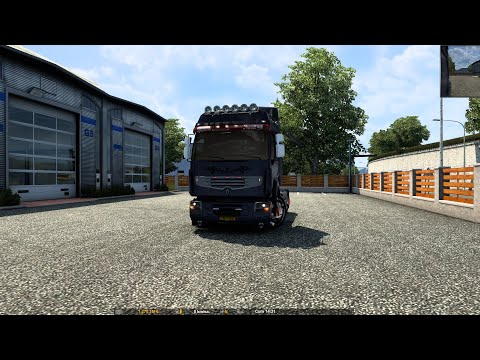 Euro Truck Simulator 2 Luxembourg to Travemuende ( Germany ) RENAULT PREMIUM 460