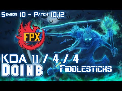 FPX Doinb FIDDLESTICKS vs KALISTA Mid - Patch 10.12 KR Ranked
