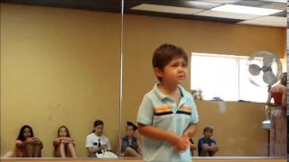 Little People - Les Miserables - Sung by Abraham - 4 Years Old