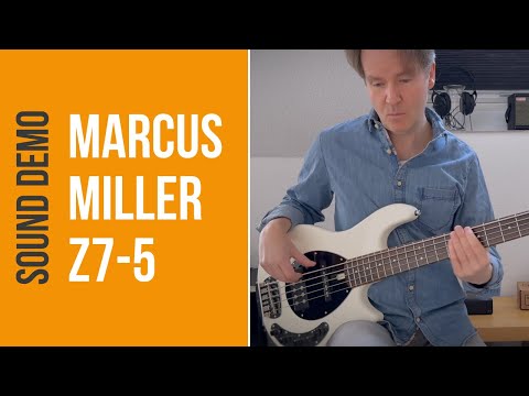 Sire Marcus Miller Z7-5 - Sound Demo (no talking)