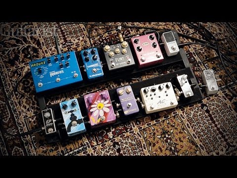 Simon McBride talks and plays through his pedalboard