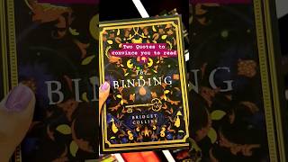 Convincing you to read The Binding #readabook #booktok #lgbt #romance