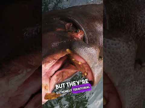 Hippopotamus - The Most Dangerous Large Animal in Africa 🦛