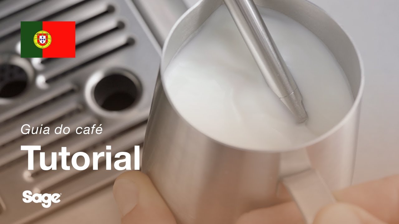 Tutorial de guia de café Breville - Como texturizar leite automaticamente