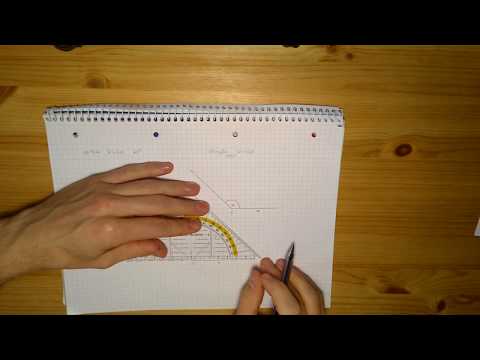 Winkel zeichnen | Mit Stift und Papier