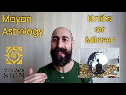 MAYAN TZOLKIN - Knife Sign