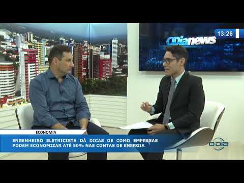 O DIA NEWS (30.10.19) FaÌbio Franco (engenheiro eletricista) - ateÌ 50% de economia para as empres