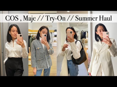 COS, MAJE // Try-On // SUMMER SALE - Scandinavian Fashion & Style