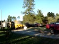 Ripping The Roof Off Of School Bus