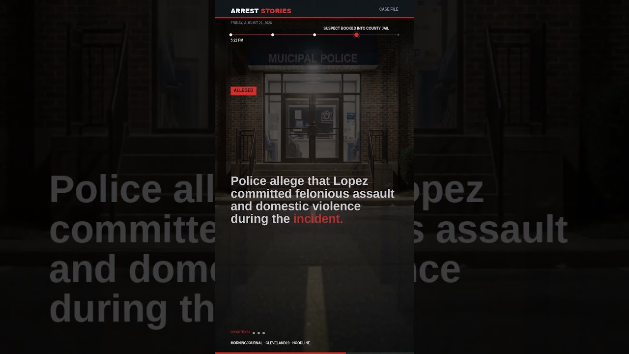 Jonathan Lopez Arrested After Woman Found with Gunshot Wound