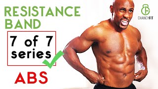 ABS WORKOUT ATHOME WITH RESISTANCE BAND | (I WAS SKOCKED!) FITBEAST