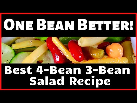 BEST Three Bean Salad Recipe: Easy & Delicious Recipe
