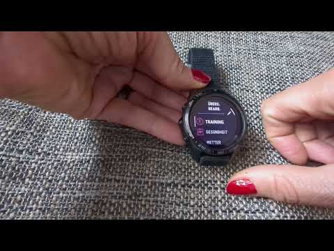 Garmin Fenix 7 /  Epix 2 mit Ordnern Widgetmenü aufräumen