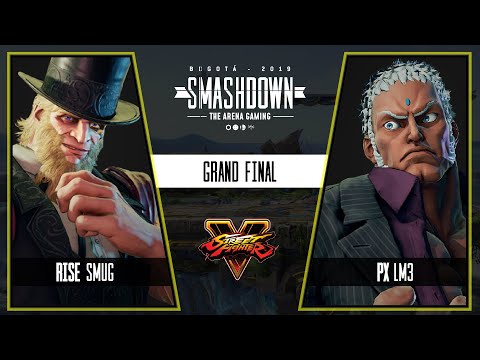 SmashDown / Grand Final SFV / RISE Smug vs PX LM3