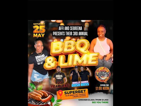 Affi & Srbreena 3rd Annual Bar B Que & Lime 1st Round LIVE AUDIO