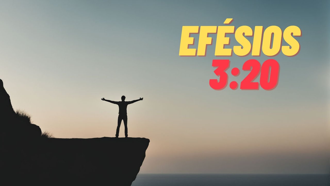 Ora, àquele que é capaz de fazer infinitamente mais do que tudo o que pedimos ou pensamos, de acordo