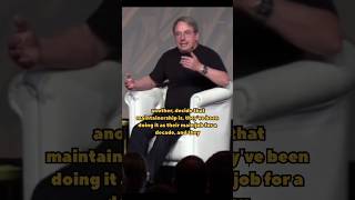 Linus Torvalds Explains The Maintainer Problem #shorts #linux #programmer #developer