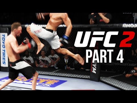 UFC 2 Gameplay Walkthrough Part 4 - EAT MY KNEE (Career Mode)