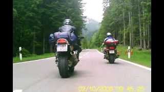 preview picture of video 'GS und CBR 929 sc 44 Pässetour 2010.AVI Spy Cam'