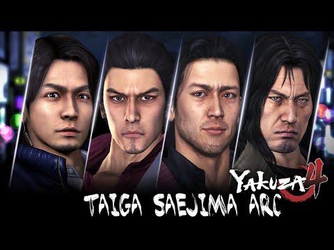 Taiga Saejima Arc (Part 2) | Yakuza 4 Remastered | Movie Cutscenes (1080p60 HD) - AnimersiveXP