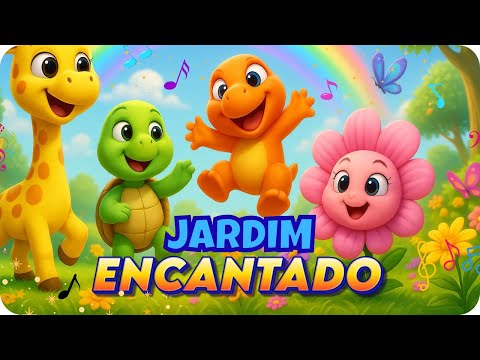 DIVERSÃO E MÚSICAS INFANTINS- Uma Aventura no Jardim Encantado