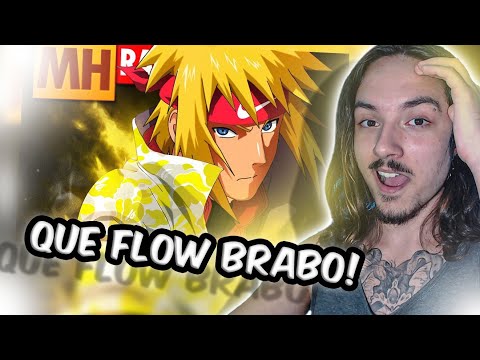 (QUE FLOW!) REAGINDO ao Tipo Minato ⚡️ (Naruto) | Style Trap | Prod. Sidney Scaccio | MHRAP | REACT