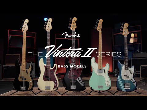 Fender Vintera II '60s Bass VI 6-String Bass, Fiesta Red w/ Deluxe Gig Bag image 4