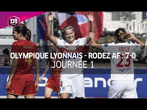 J1 : Olympique Lyonnais - Rodez Aveyron (7-0), le résumé