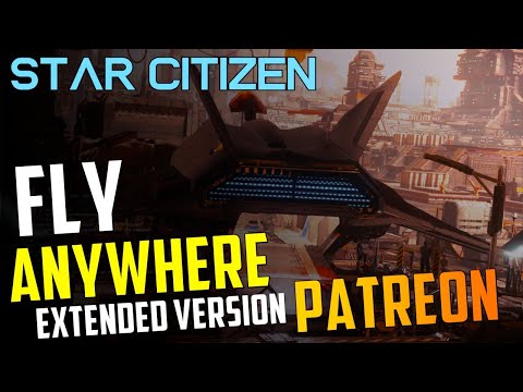 BREAKING city NO FLY ZONES (extended Patron cut) - Restricted Area Workaround - Star Citizen 3.17.3