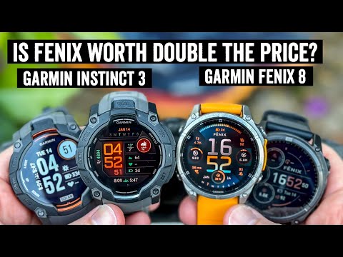 Garmin Instinct 3 vs. Fenix ​​8: Jeder einzelne Unterschied erklärt!