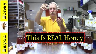 Raw Honey vs. Ultra-Processed Store Bought Commercial Honey