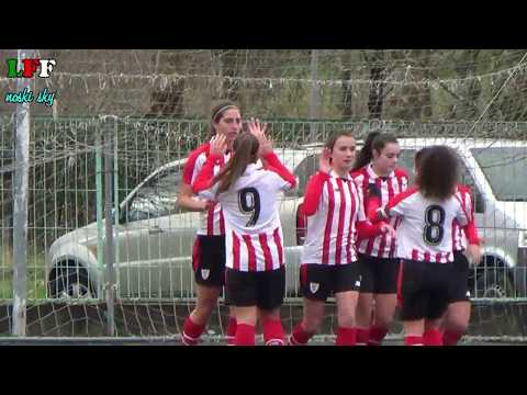 Gol Azkona (Zarautz-Athletic B) - www.ligasfutbolfemenino.com