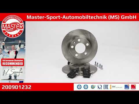 200901232 | BRAKE SET | Master-Sport-Automobiltechnik (MS) GmbH