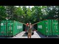 Moving Two Massive Containers By Myself For The Boatshed No 41